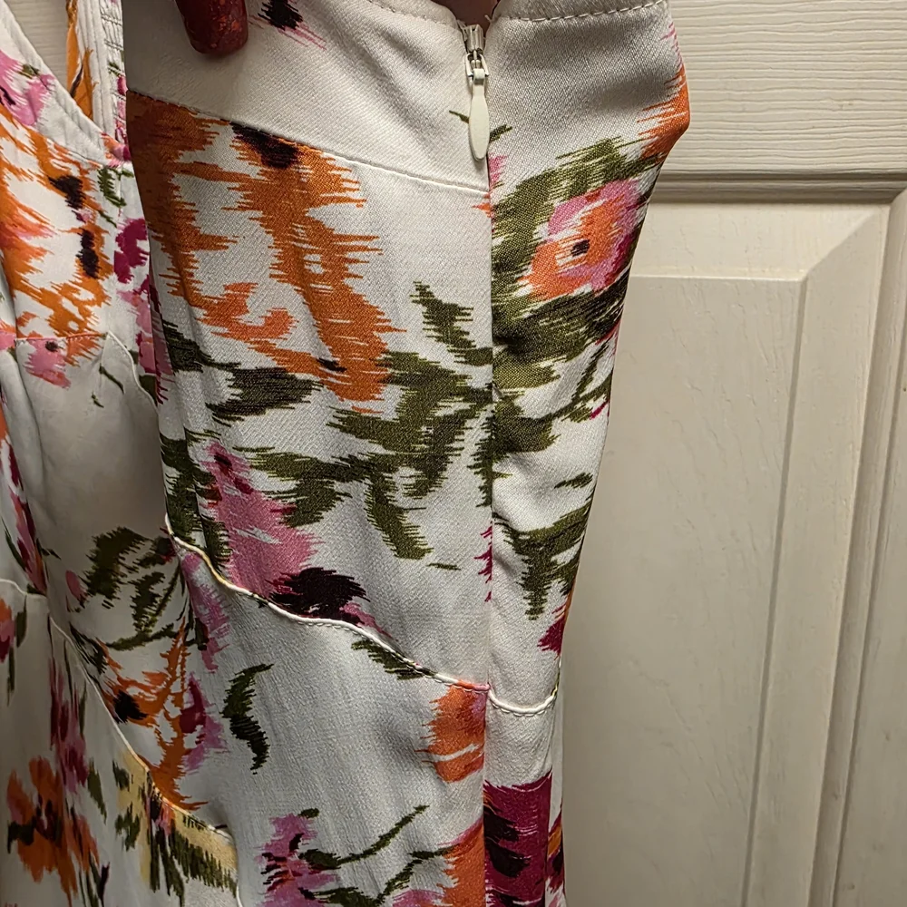 Anthropologie Maeve The Jocelyn Sleeveless Slip Midi Dress In Pink New W/O Tags - Picture 7 of 12